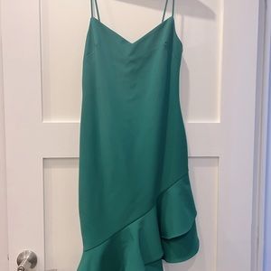 Alice & Olivia Emerald Green Dress